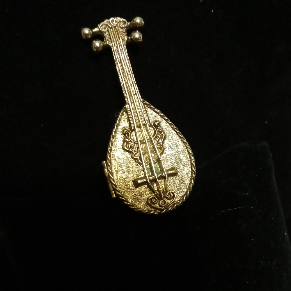 VTG Avon Mandolin/Guitar Perfume Holder